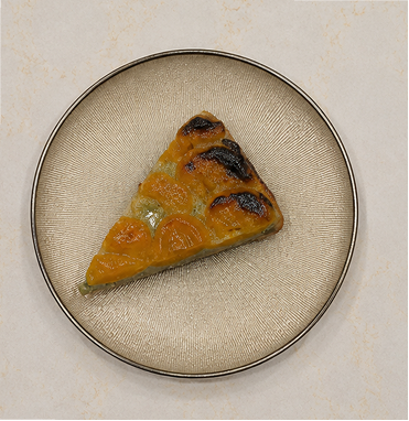 Tarte abricot pistache