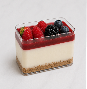 Cheese cake fruits rouge