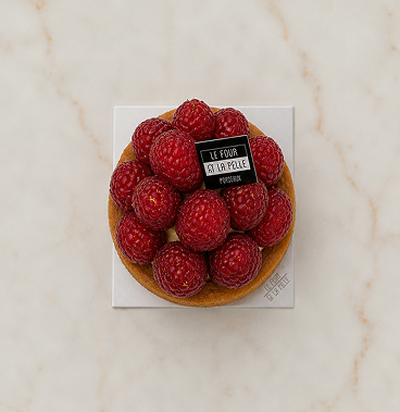 Tartelette aux framboises