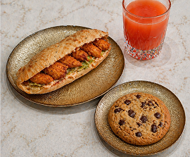Panini poulet paprika