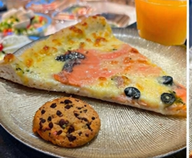 Formule pizza saumon fumé
